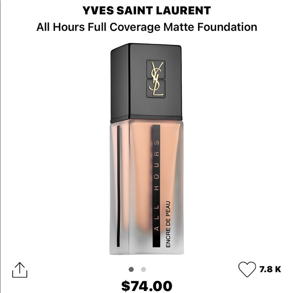 Yves Saint Laurent Other - YSL All Hours Laura mercier foundation